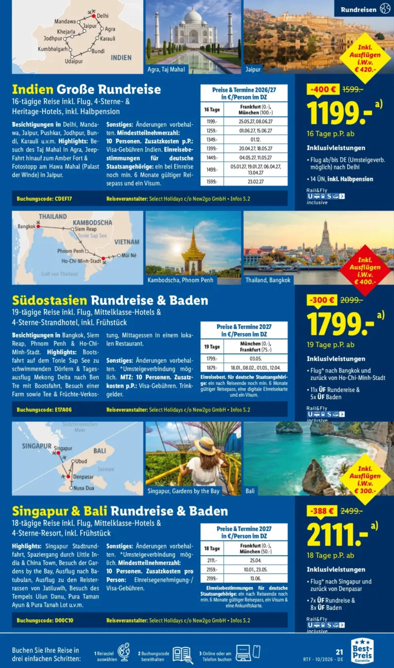 Lidl-Reisen Prospekt vom 14.10.2026, Seite 21
