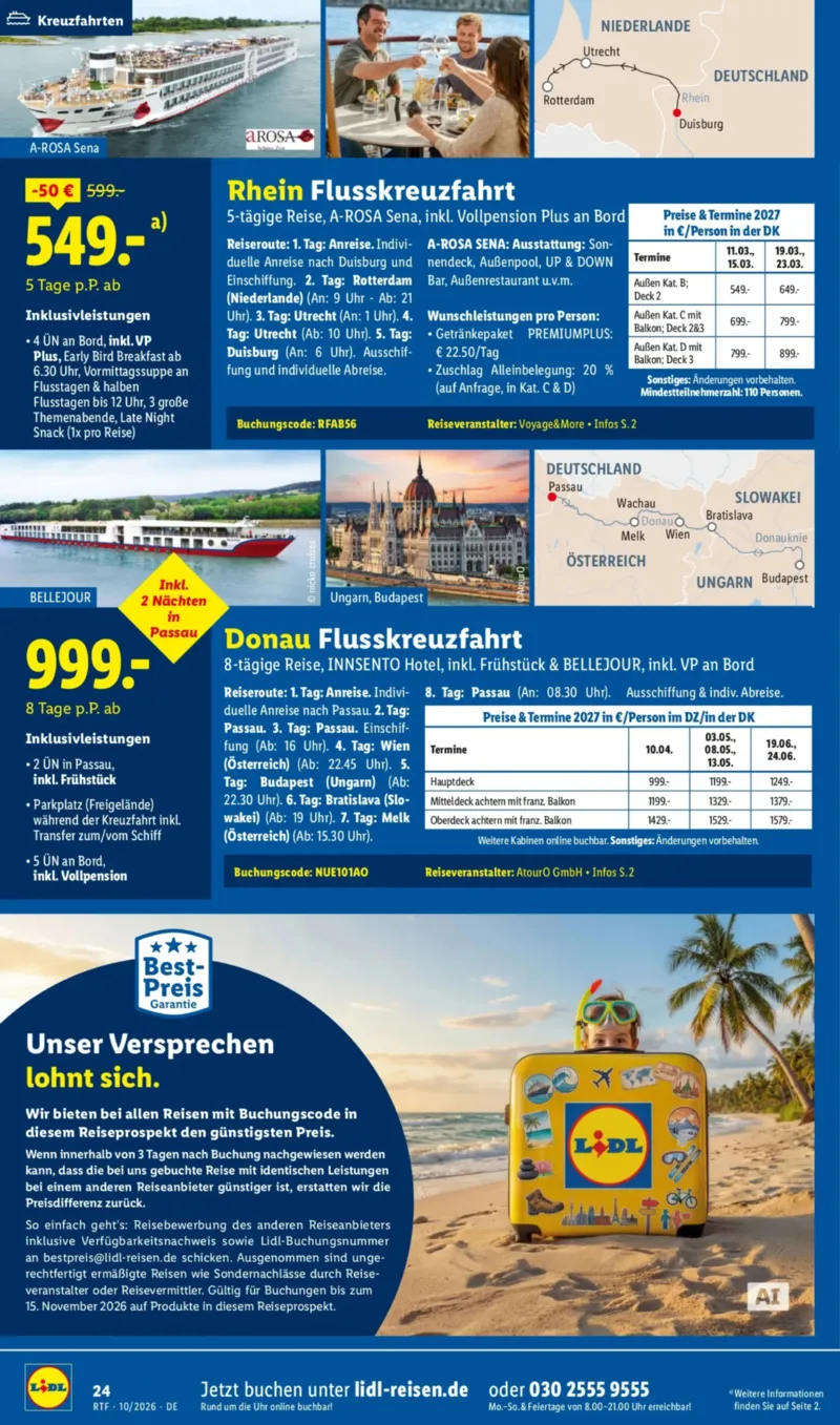 Lidl-Reisen Prospekt vom 14.10.2026, Seite 24