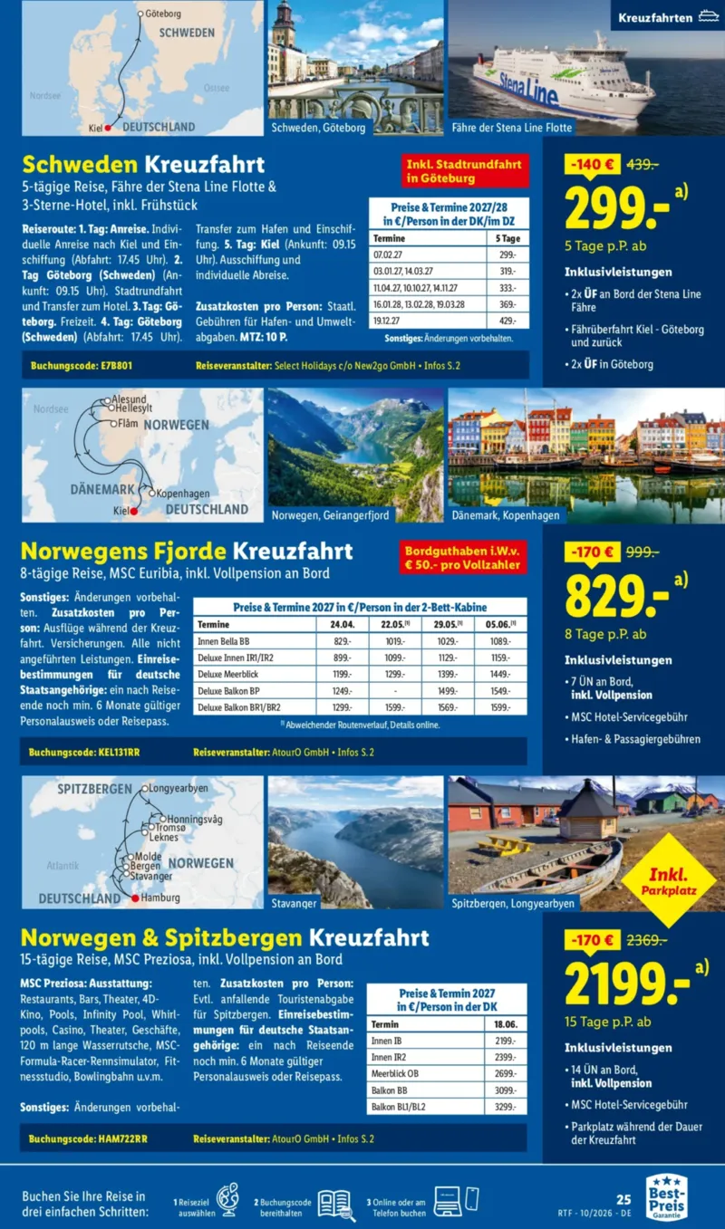 Lidl-Reisen Prospekt vom 14.10.2026, Seite 25