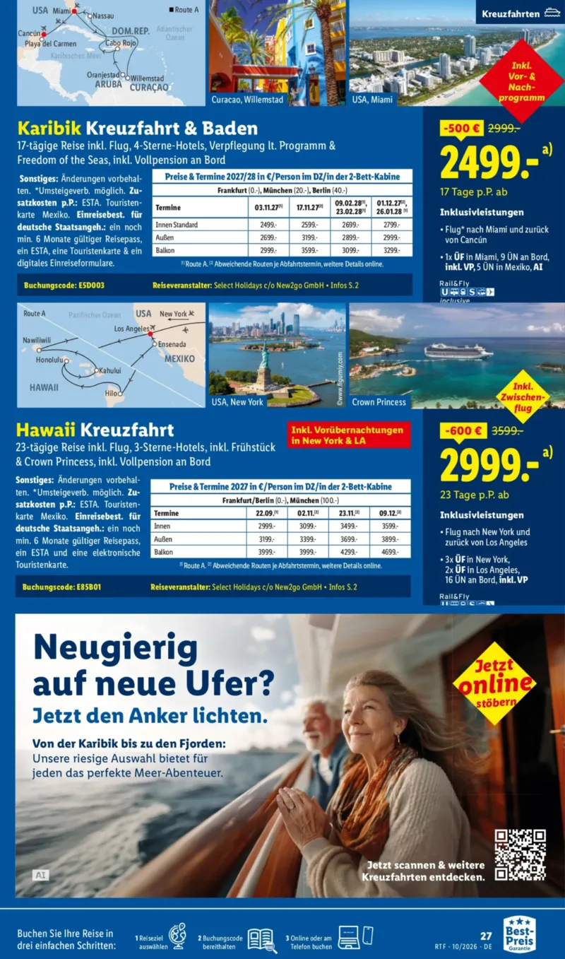 Lidl-Reisen Prospekt vom 14.10.2026, Seite 27