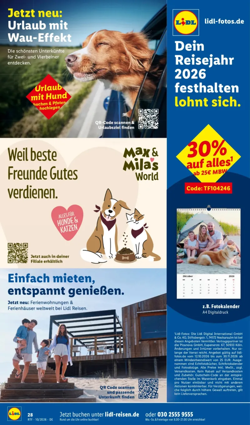 Lidl-Reisen Prospekt vom 14.10.2026, Seite 28