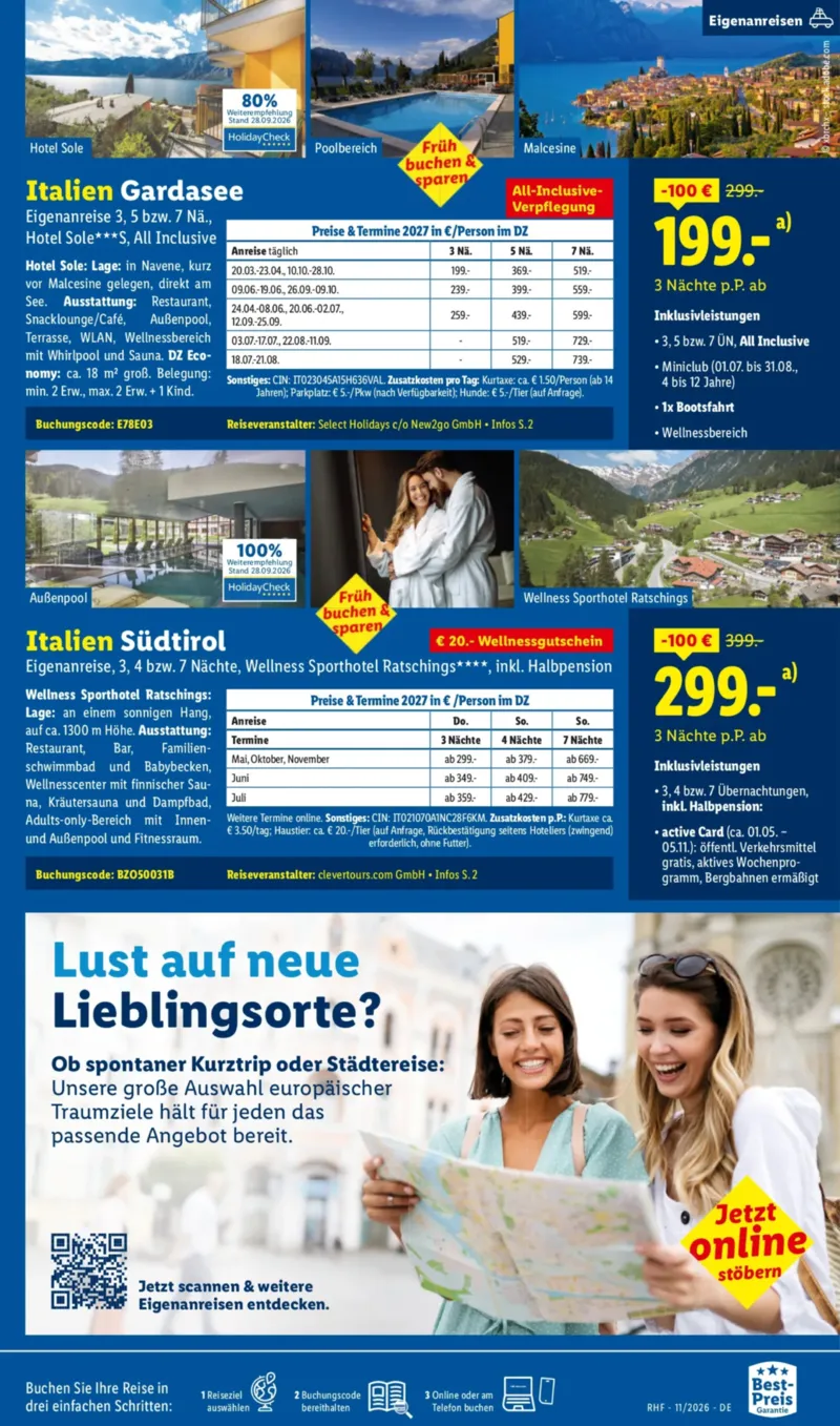 Lidl-Reisen Prospekt vom 28.10.2026, Seite 11