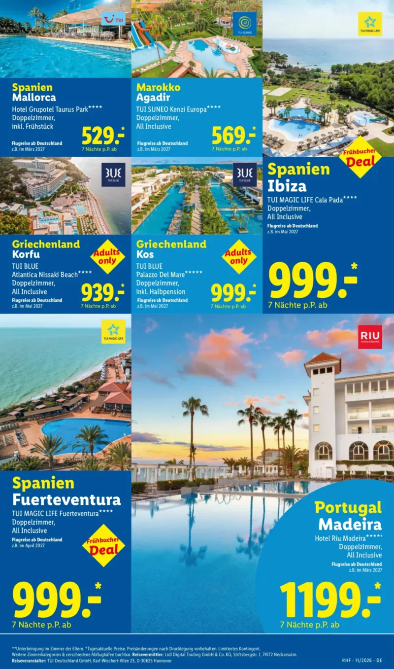 Lidl-Reisen Prospekt vom 28.10.2026, Seite 13