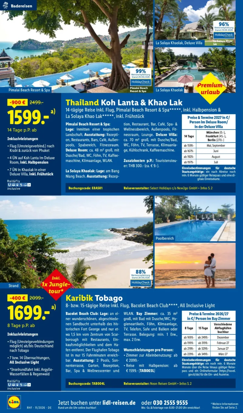 Lidl-Reisen Prospekt vom 28.10.2026, Seite 16