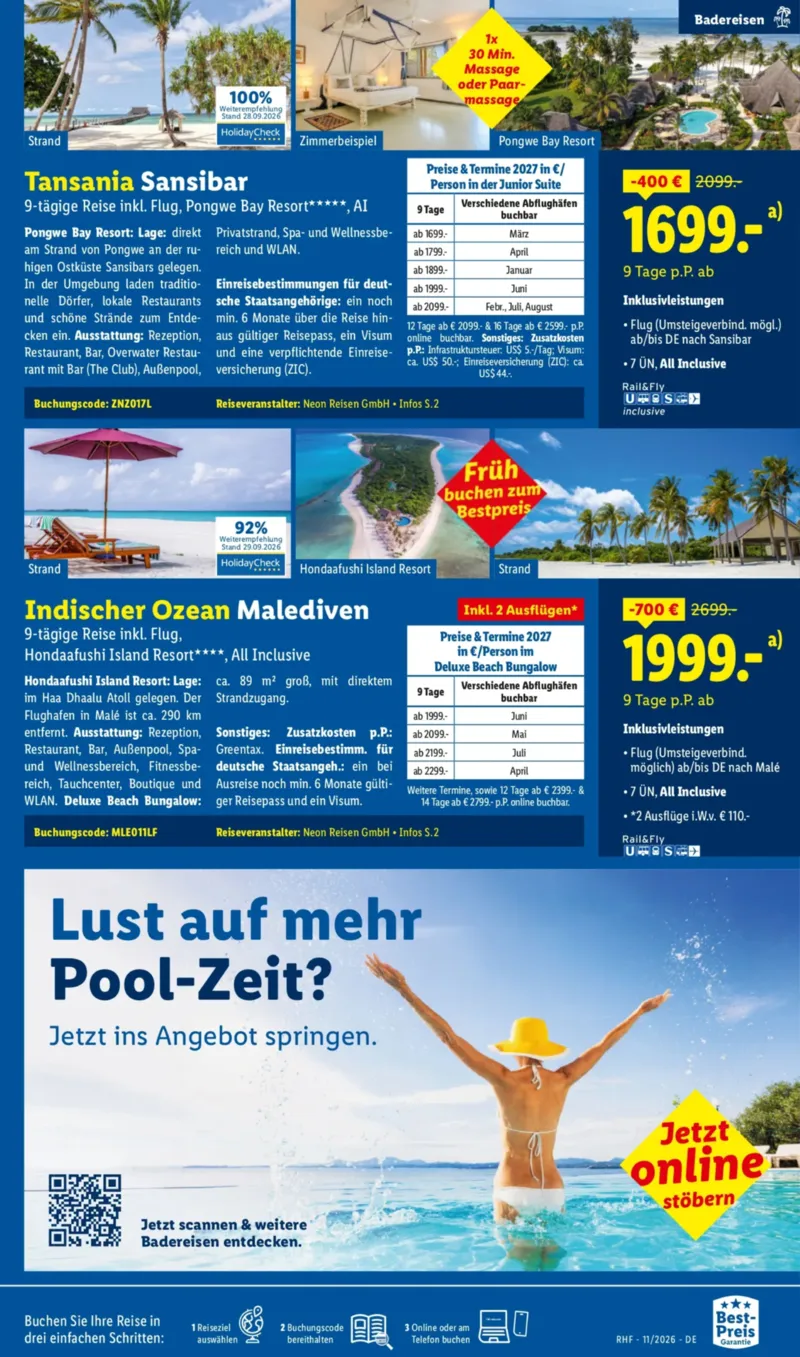 Lidl-Reisen Prospekt vom 28.10.2026, Seite 17