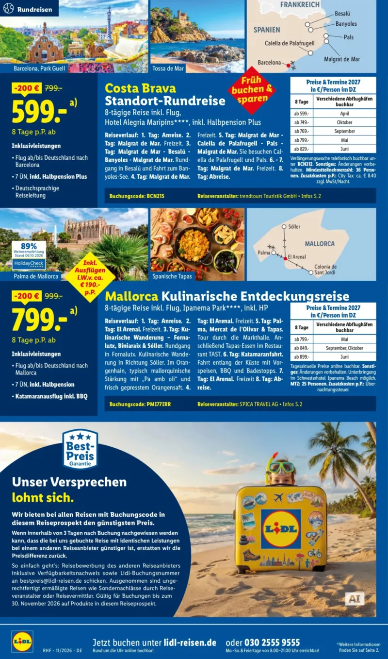 Lidl-Reisen Prospekt vom 28.10.2026, Seite 20