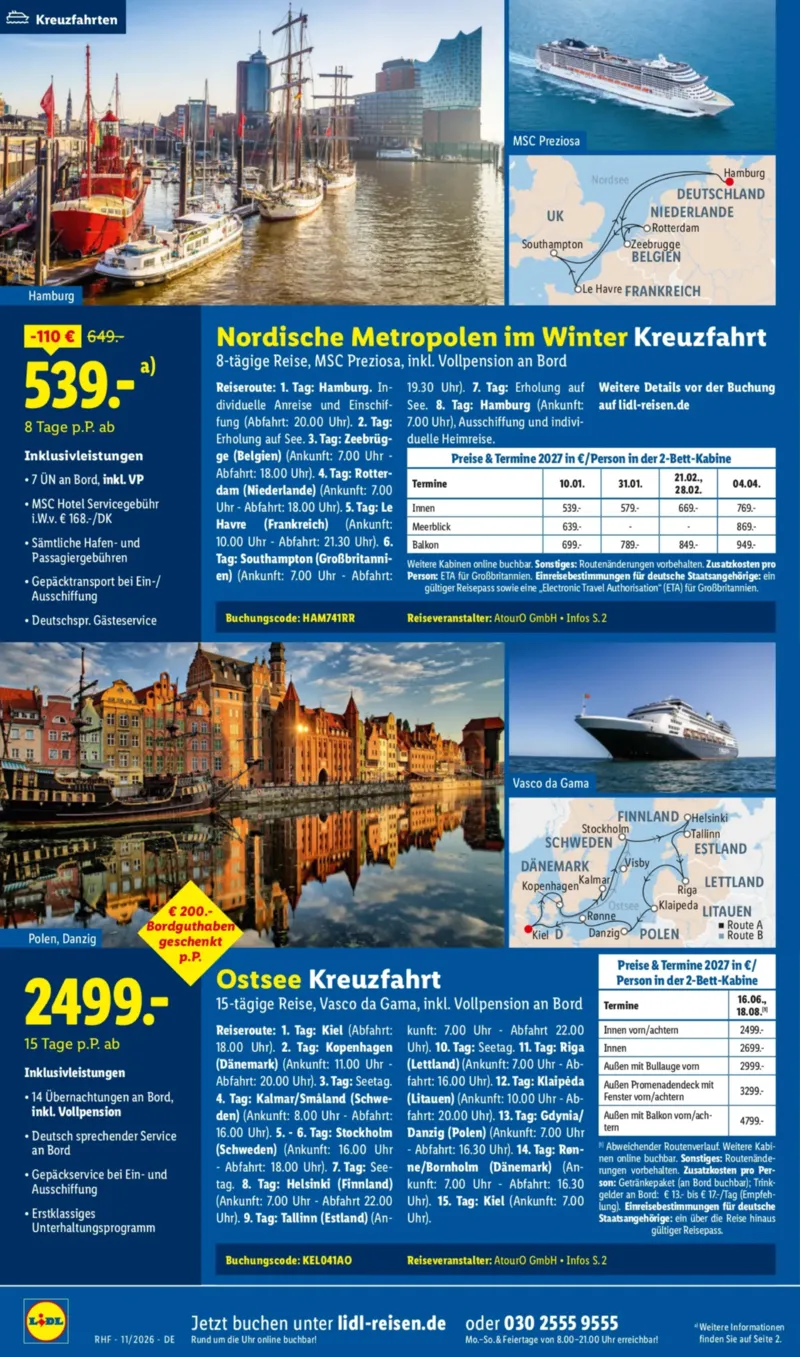 Lidl-Reisen Prospekt vom 28.10.2026, Seite 30