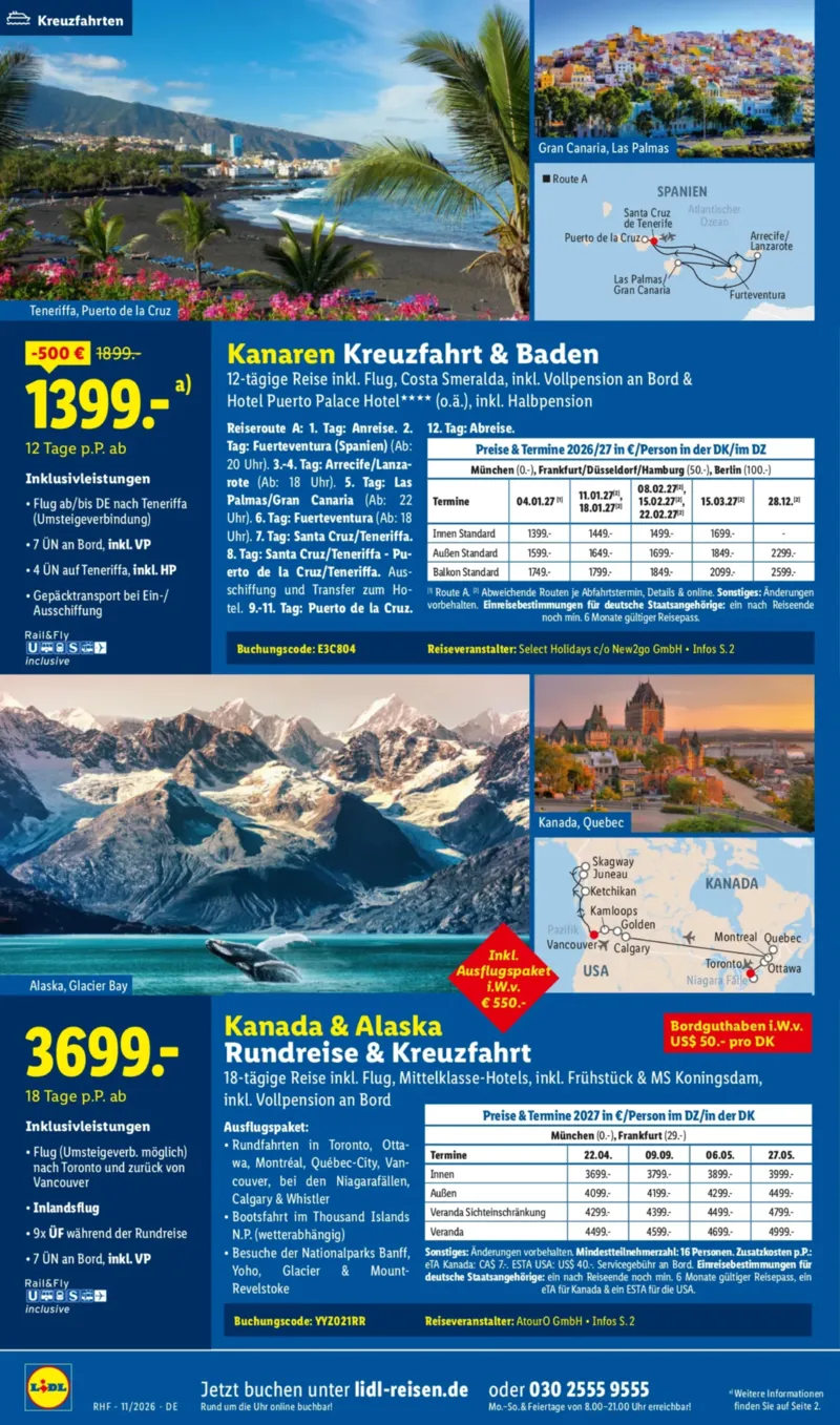 Lidl-Reisen Prospekt vom 28.10.2026, Seite 32