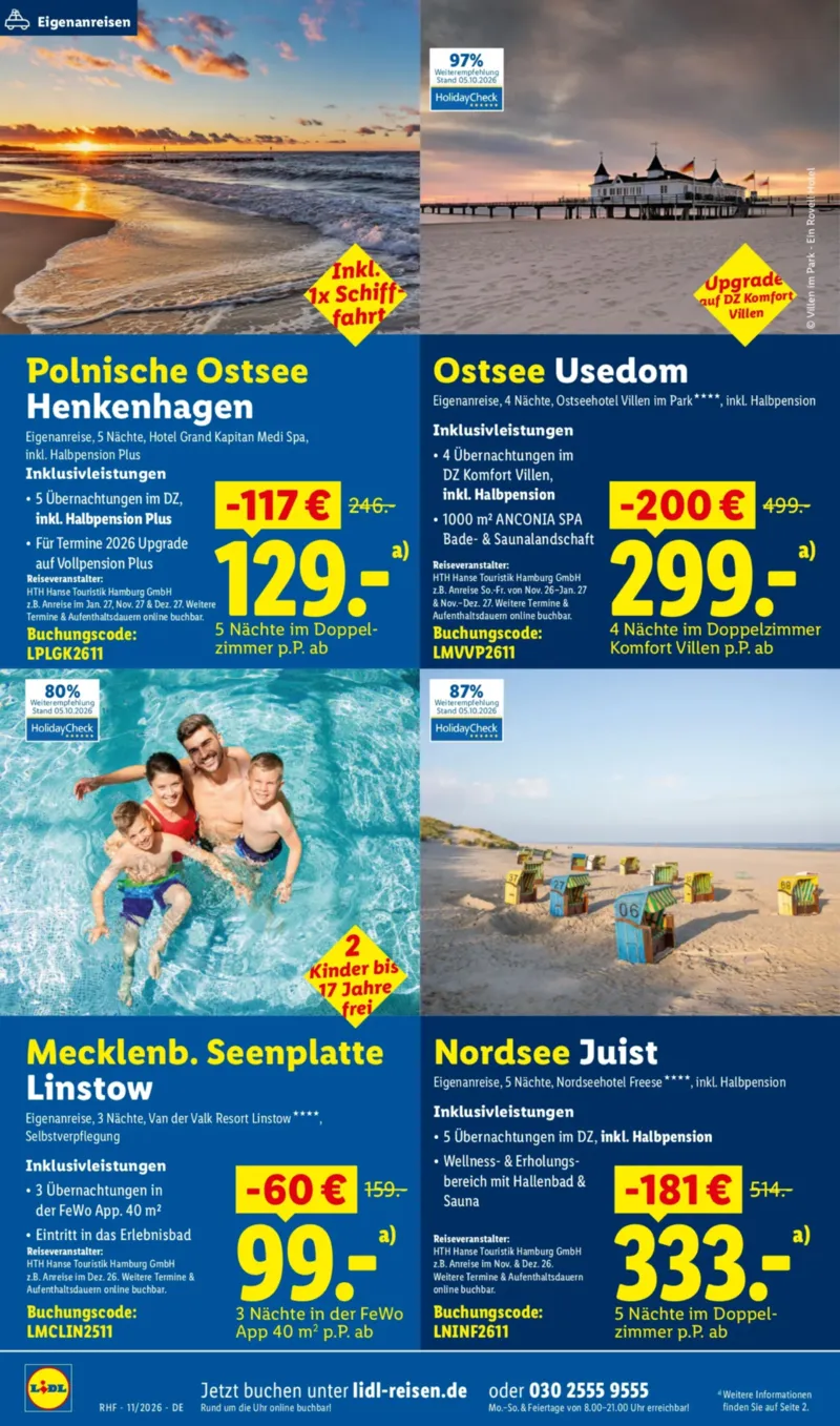 Lidl-Reisen Prospekt vom 28.10.2026, Seite 6