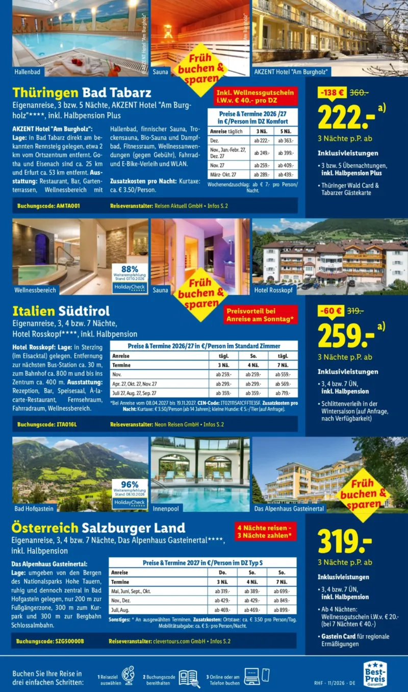 Lidl-Reisen Prospekt vom 28.10.2026, Seite 9