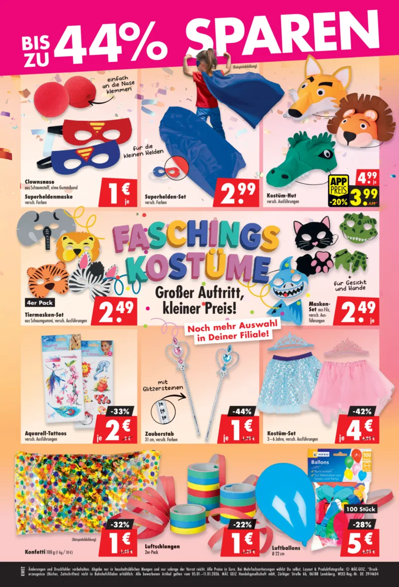 Mäc-Geiz Prospekt vom 05.01.2026, Seite 2