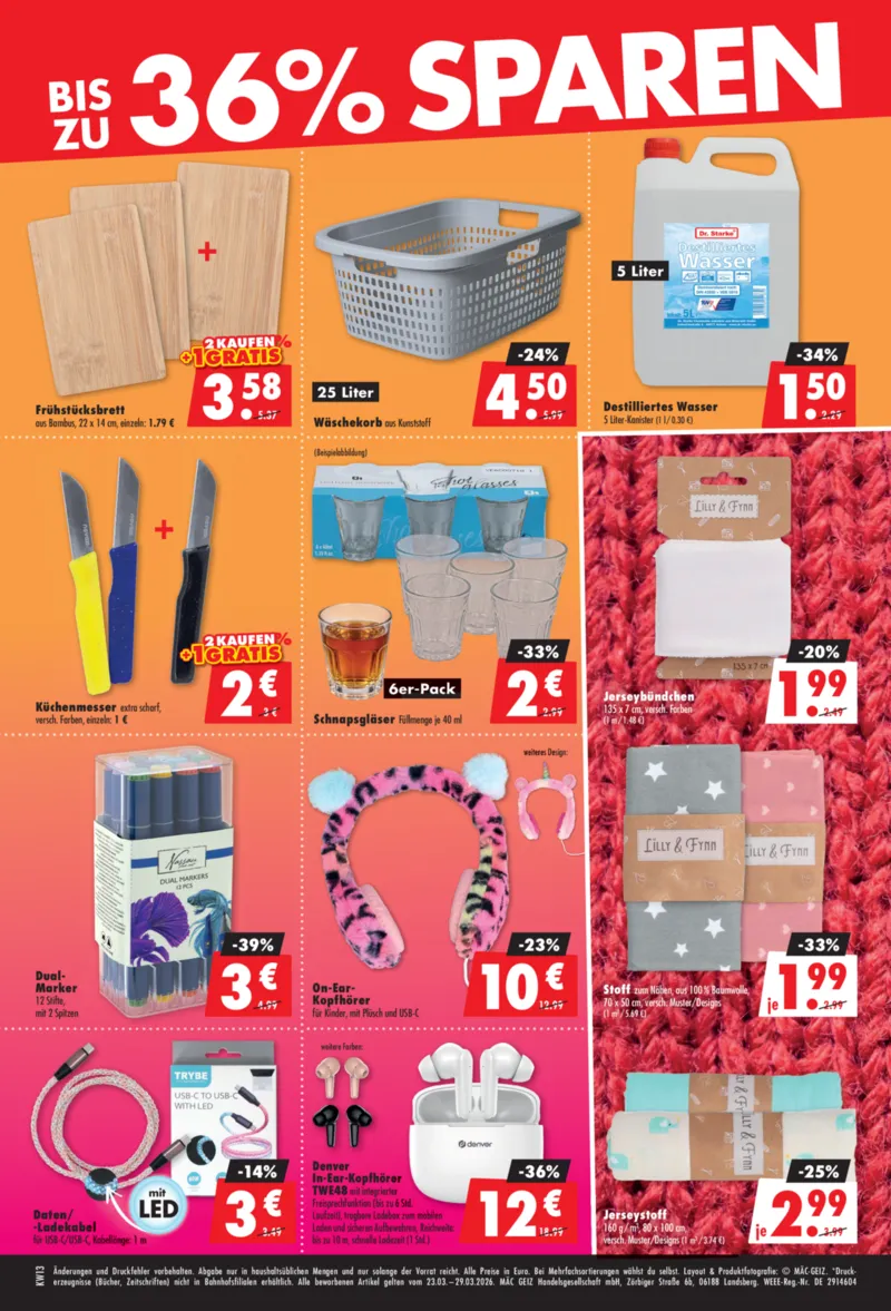 Mäc-Geiz Prospekt vom 23.03.2026, Seite 2