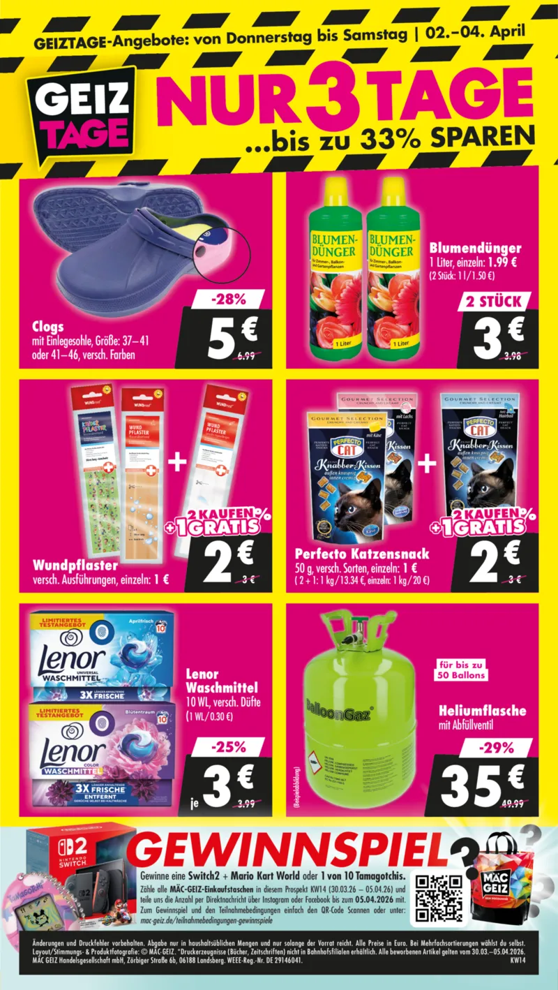 Mäc-Geiz Prospekt vom 30.03.2026, Seite 8