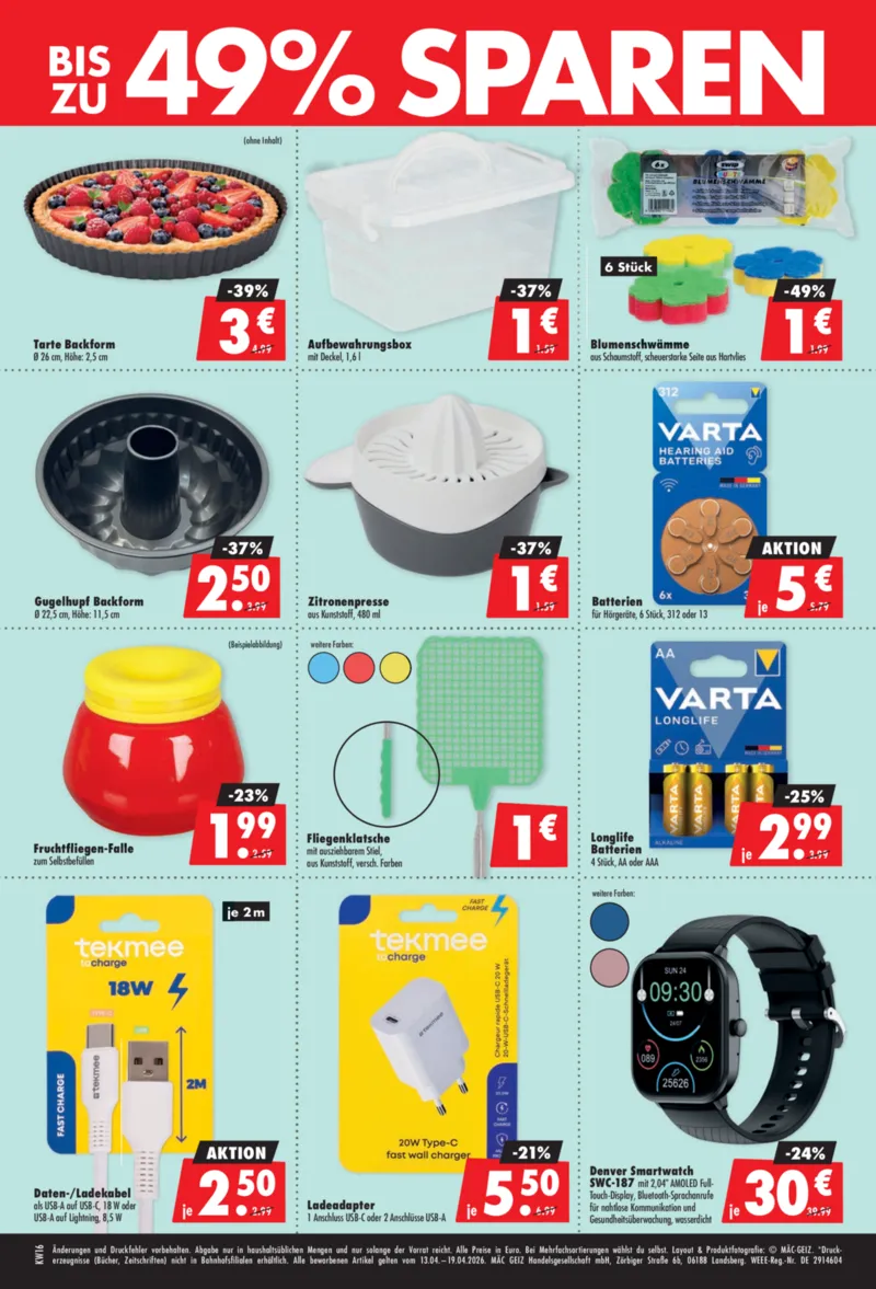 Mäc-Geiz Prospekt vom 13.04.2026, Seite 2