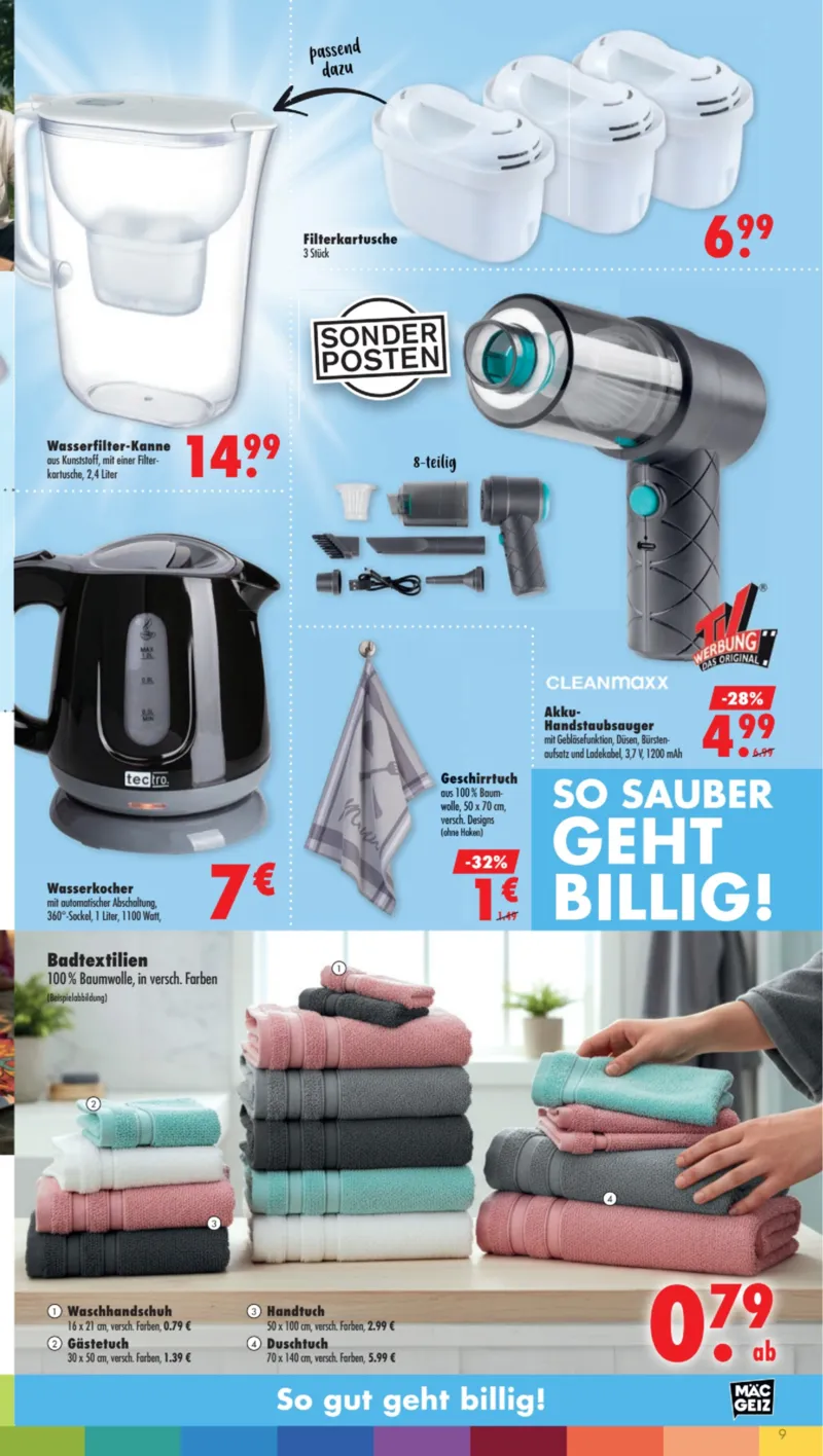 Mäc-Geiz Prospekt vom 06.07.2026, Seite 9