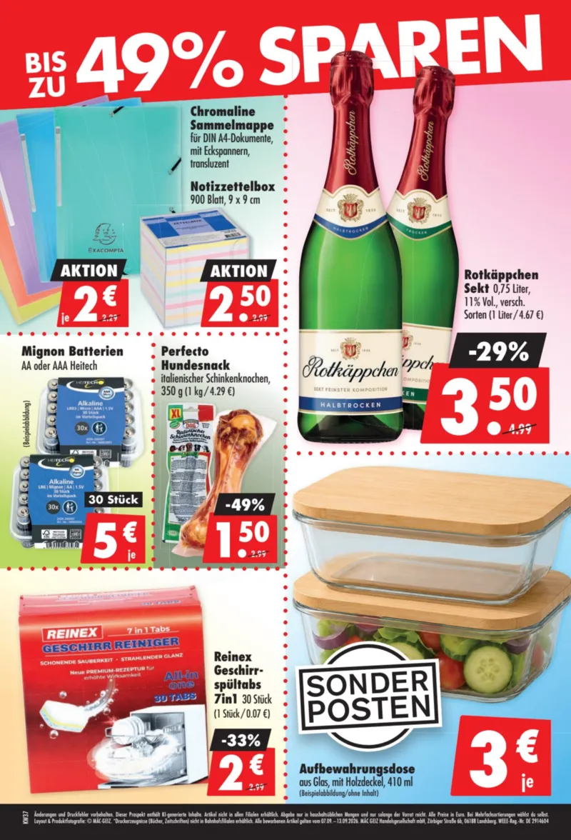 Mäc-Geiz Prospekt vom 07.09.2026, Seite 2