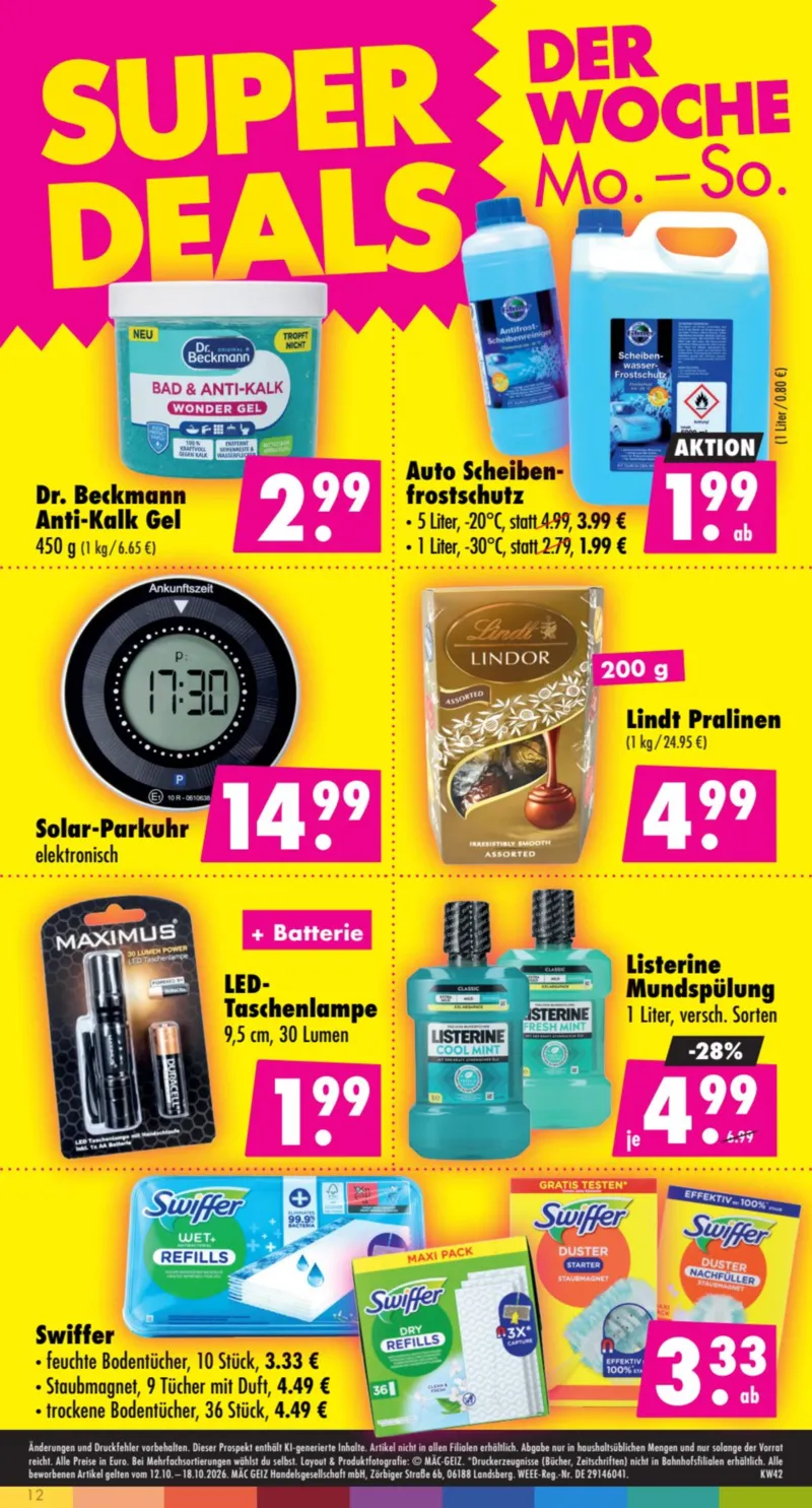 Mäc-Geiz Prospekt vom 12.10.2026, Seite 12