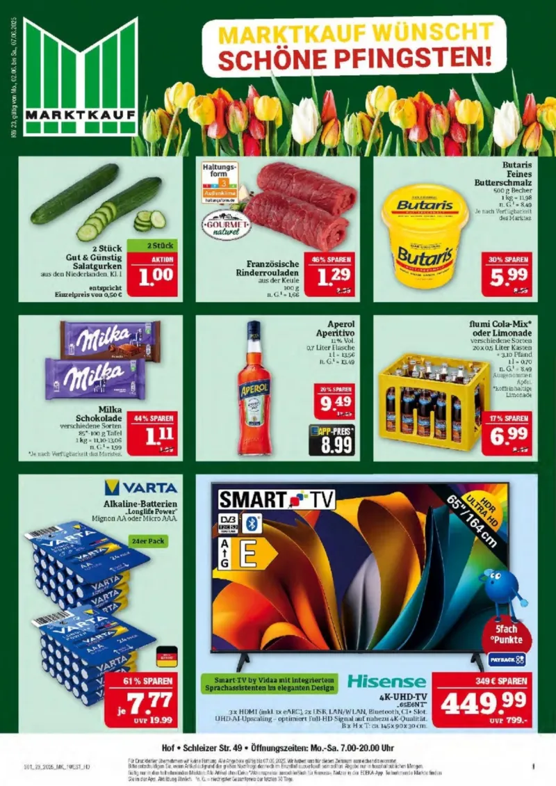 Marktkauf Prospekt vom 02.06.2025, Seite 1