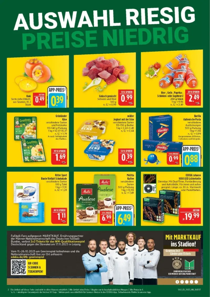 Marktkauf Prospekt vom 20.10.2025, Seite 2 Marktkauf Prospekt vom 20.10.2025, Seite 2