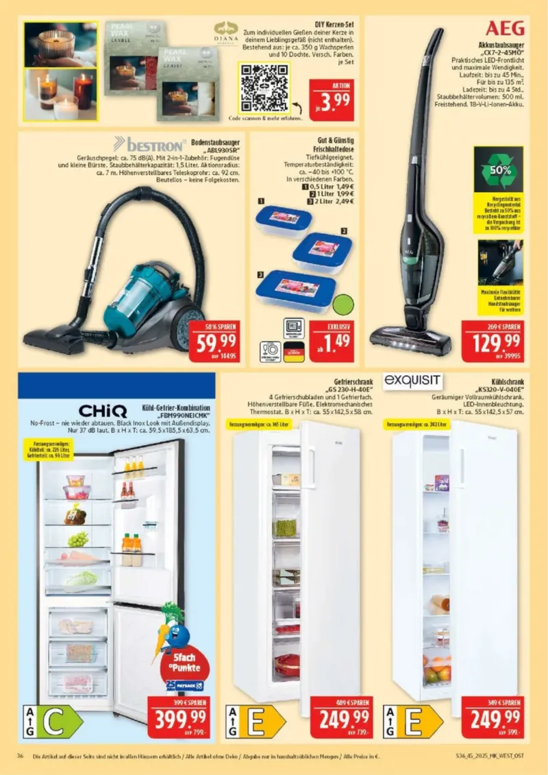 Marktkauf Prospekt vom 03.11.2025, Seite 36 Marktkauf Prospekt vom 03.11.2025, Seite 36