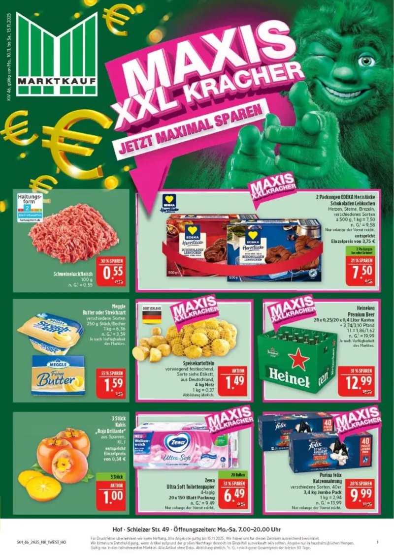 Marktkauf Prospekt vom 10.11.2025, Seite 1