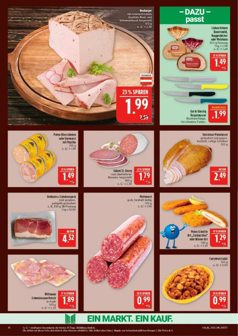 Marktkauf Prospekt vom 10.11.2025, Seite 14