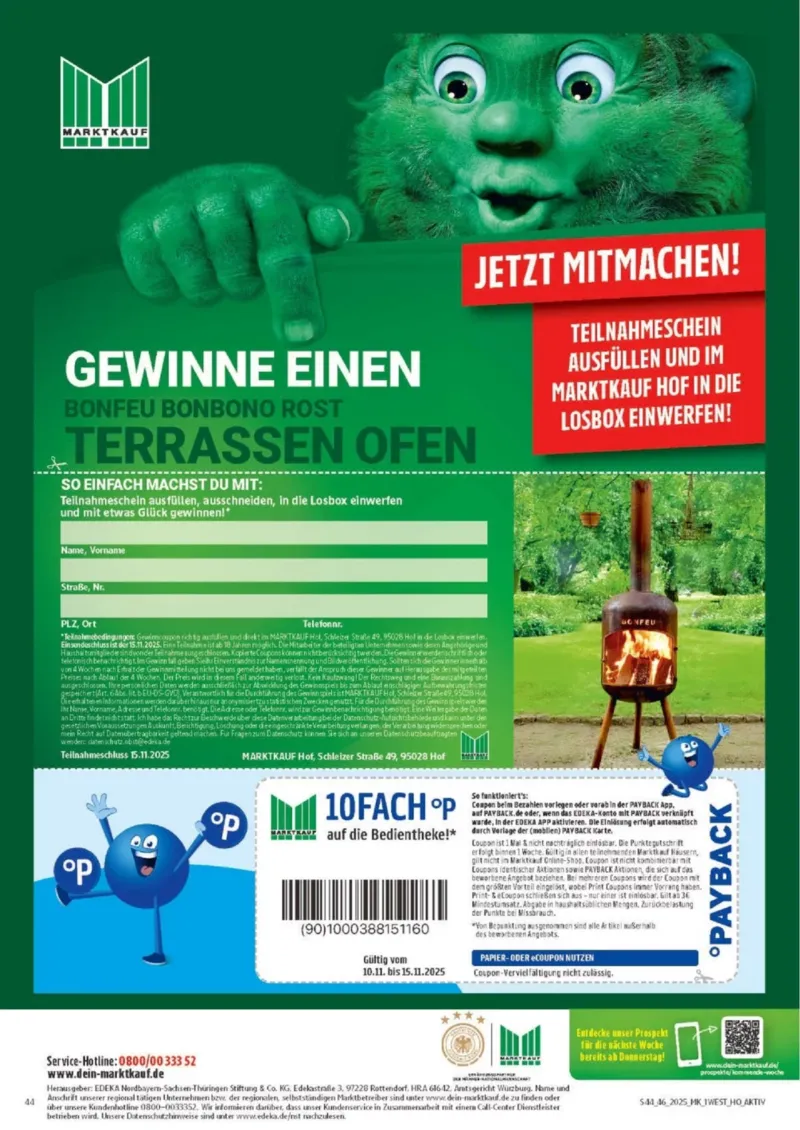 Marktkauf Prospekt vom 10.11.2025, Seite 44