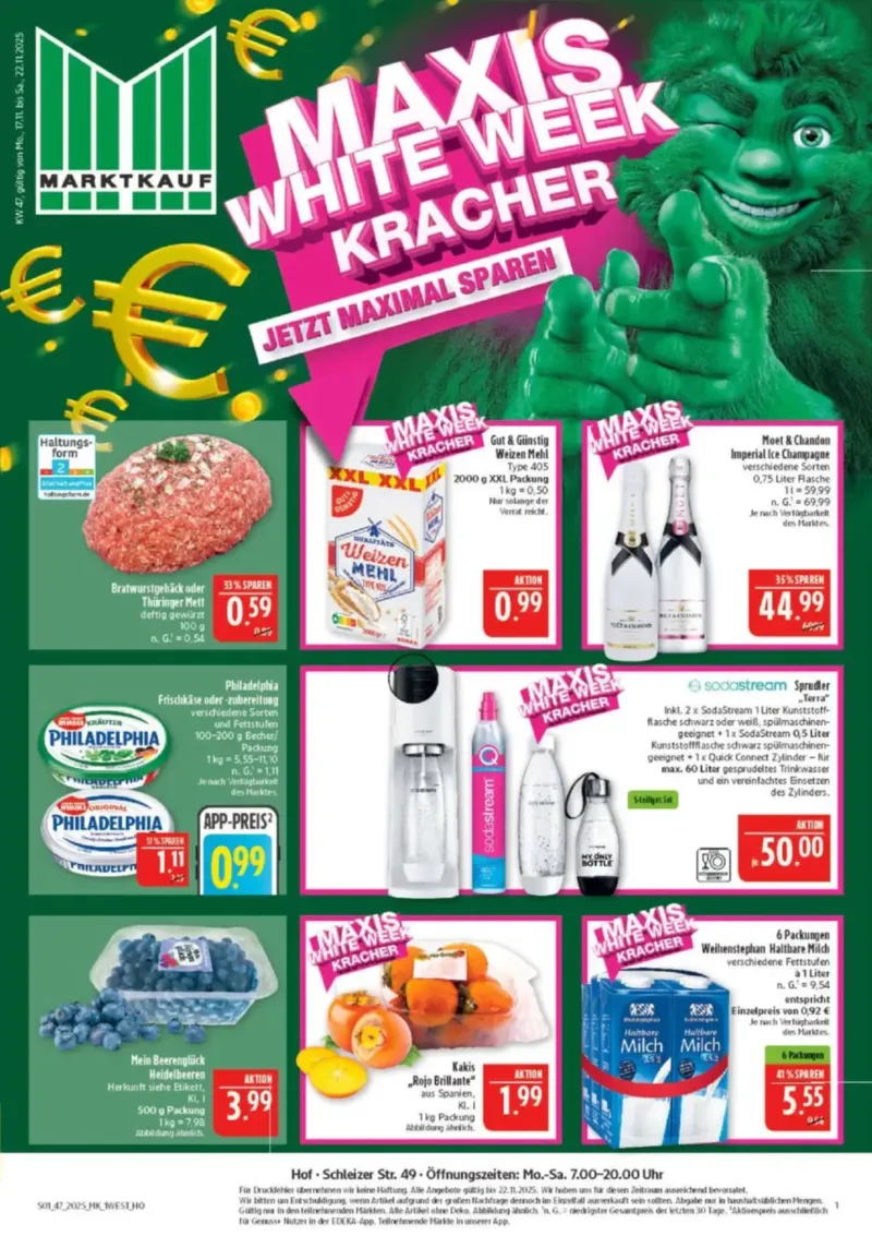 Marktkauf Prospekt vom 17.11.2025, Seite 1