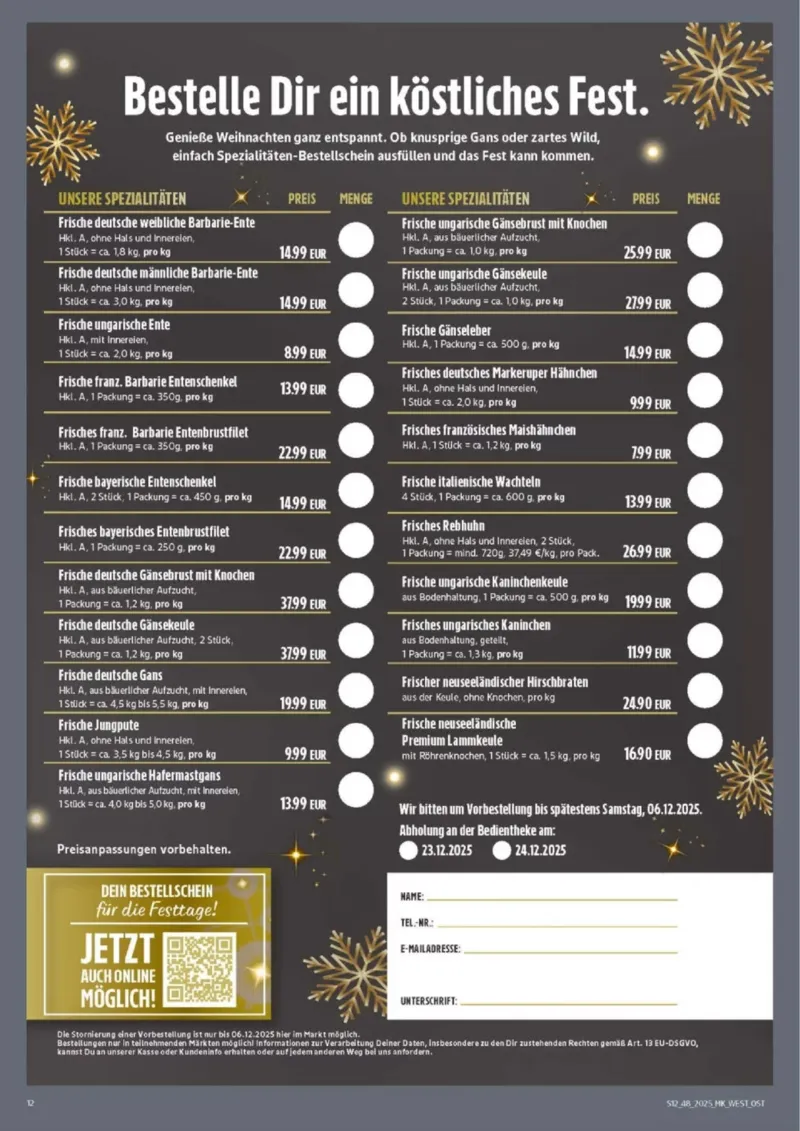 Marktkauf Prospekt vom 24.11.2025, Seite 12