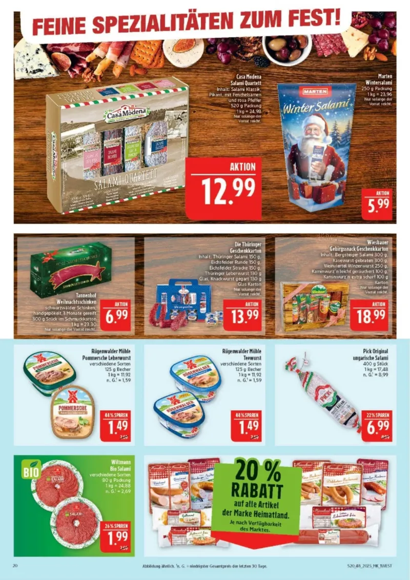 Marktkauf Prospekt vom 24.11.2025, Seite 20