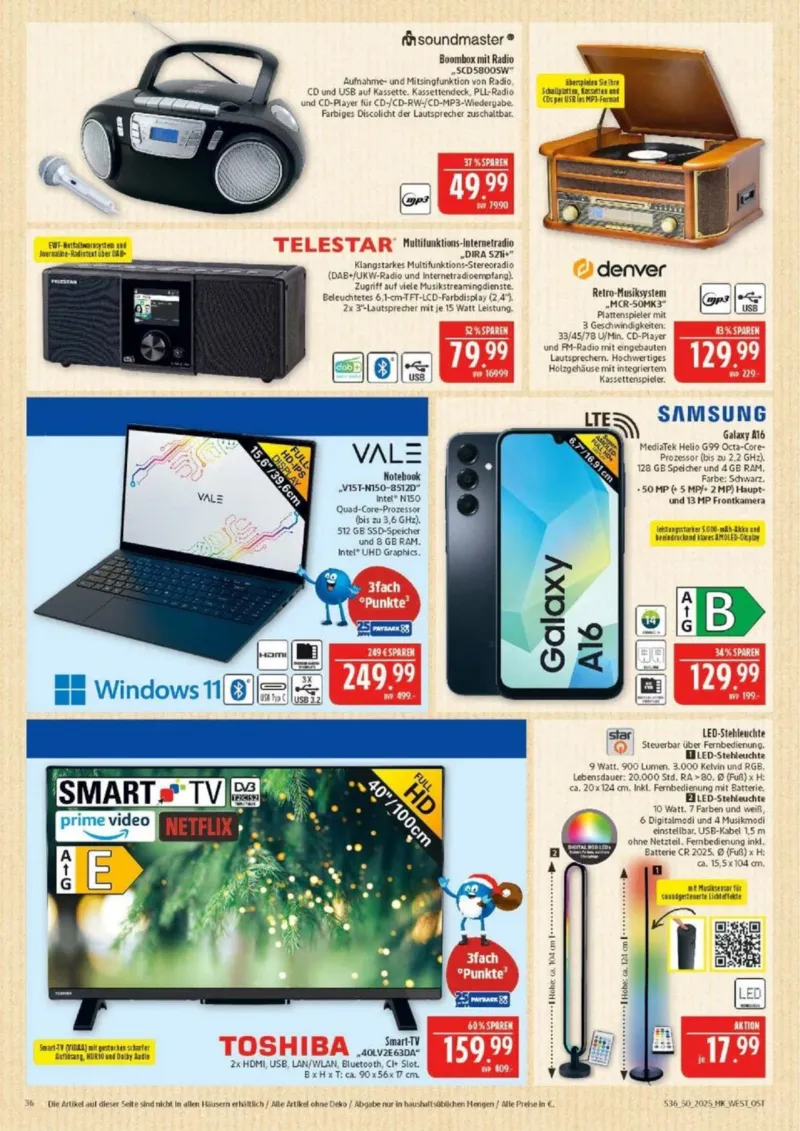 Marktkauf Prospekt vom 08.12.2025, Seite 36