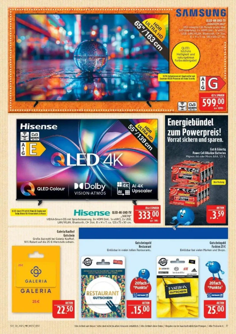 Marktkauf Prospekt vom 08.12.2025, Seite 37