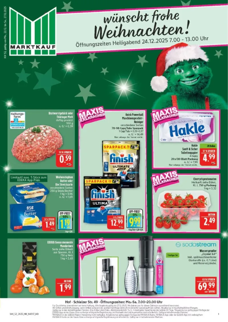 Marktkauf Prospekt vom 22.12.2025, Seite 1