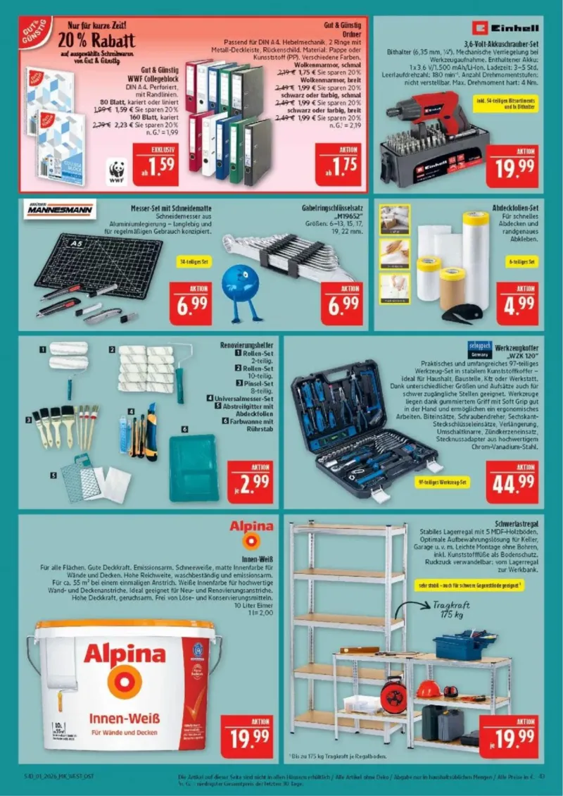 Marktkauf Prospekt vom 29.12.2025, Seite 43