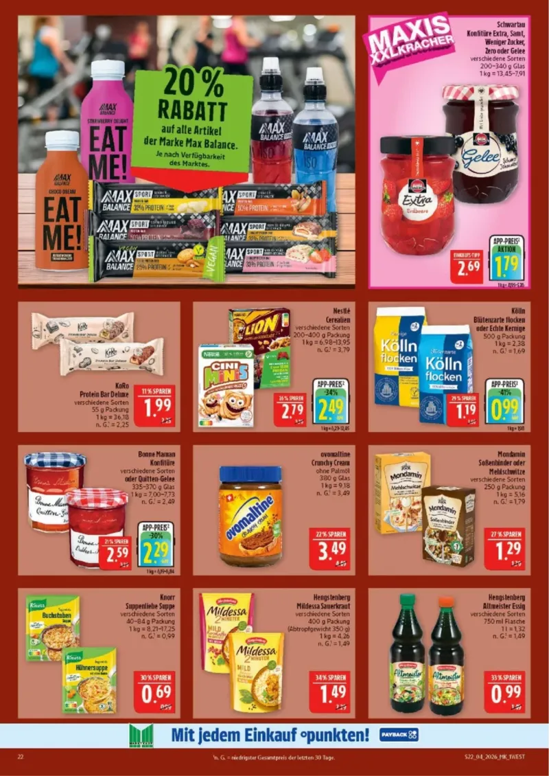 Marktkauf Prospekt vom 19.01.2026, Seite 22