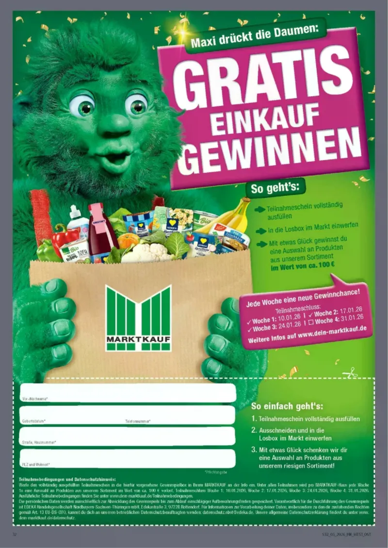 Marktkauf Prospekt vom 26.01.2026, Seite 32