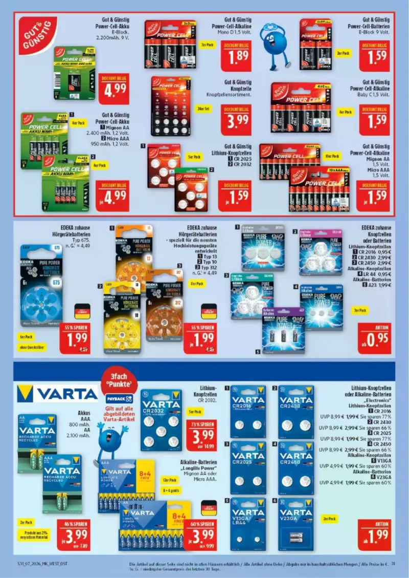 Marktkauf Prospekt vom 09.02.2026, Seite 31