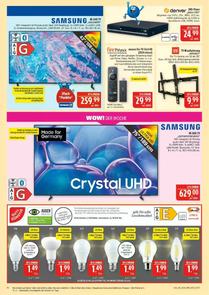 Marktkauf Prospekt vom 23.02.2026, Seite 36