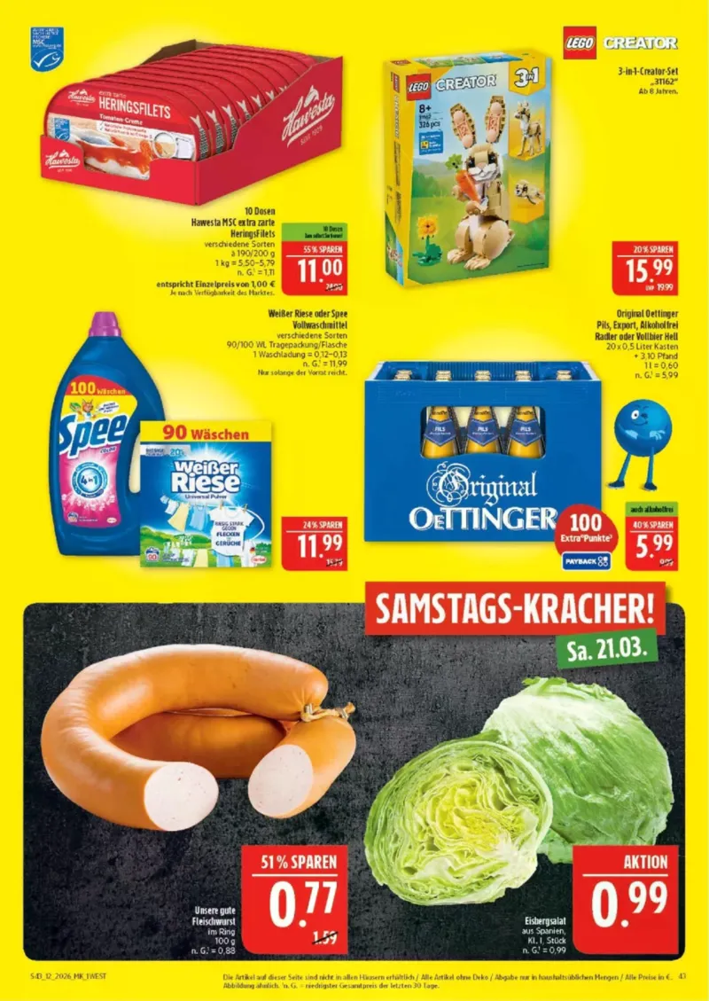 Marktkauf Prospekt vom 16.03.2026, Seite 43