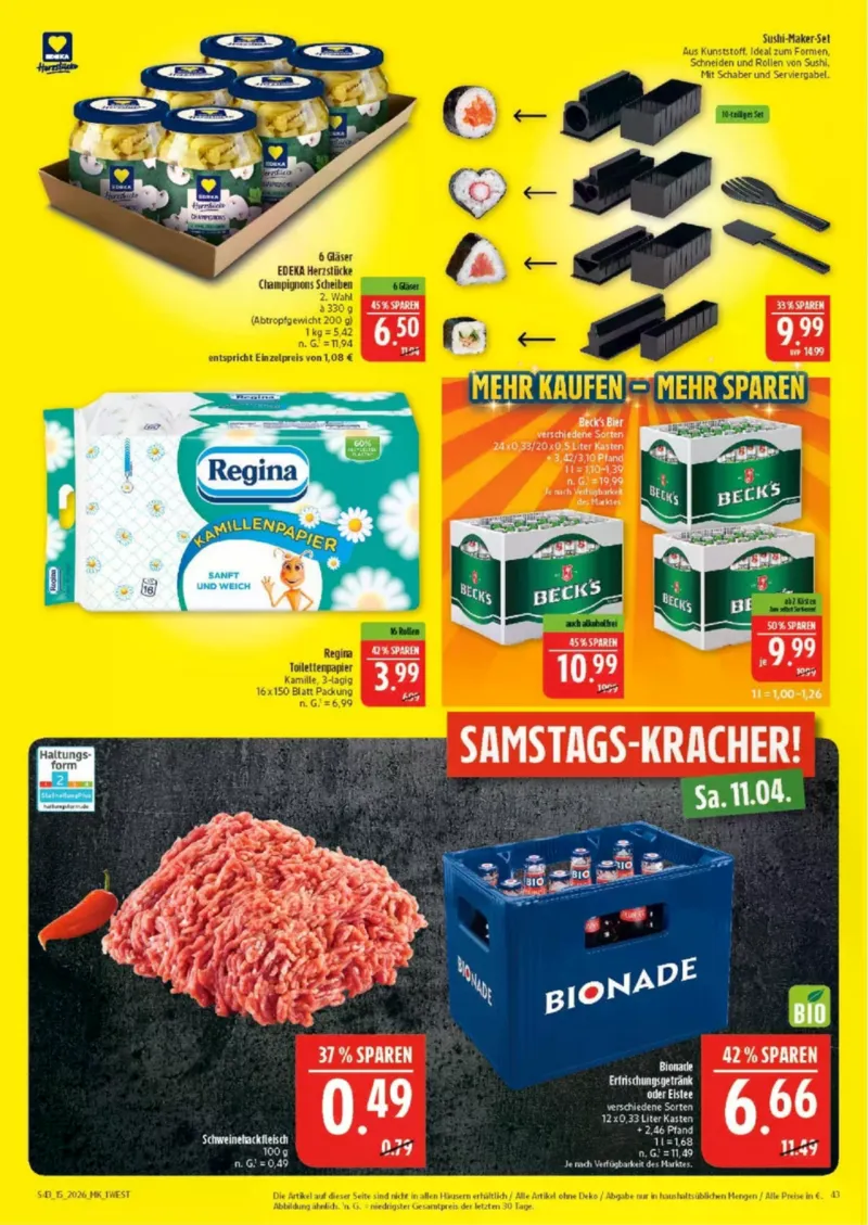 Marktkauf Prospekt vom 07.04.2026, Seite 43