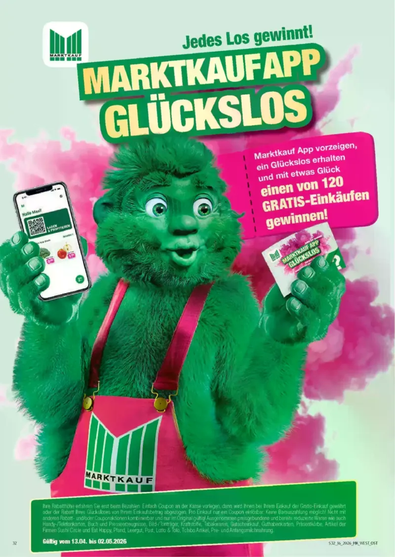 Marktkauf Prospekt vom 13.04.2026, Seite 32