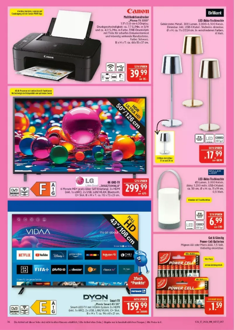 Marktkauf Prospekt vom 20.04.2026, Seite 36