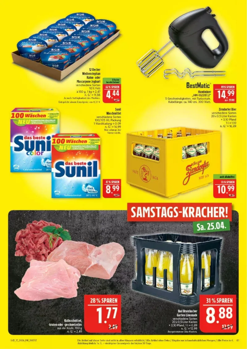 Marktkauf Prospekt vom 20.04.2026, Seite 43