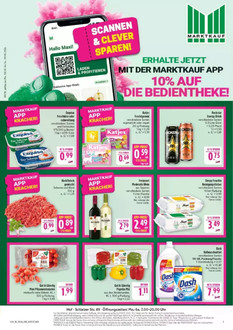 Marktkauf Prospekt vom 04.05.2026, Seite 1