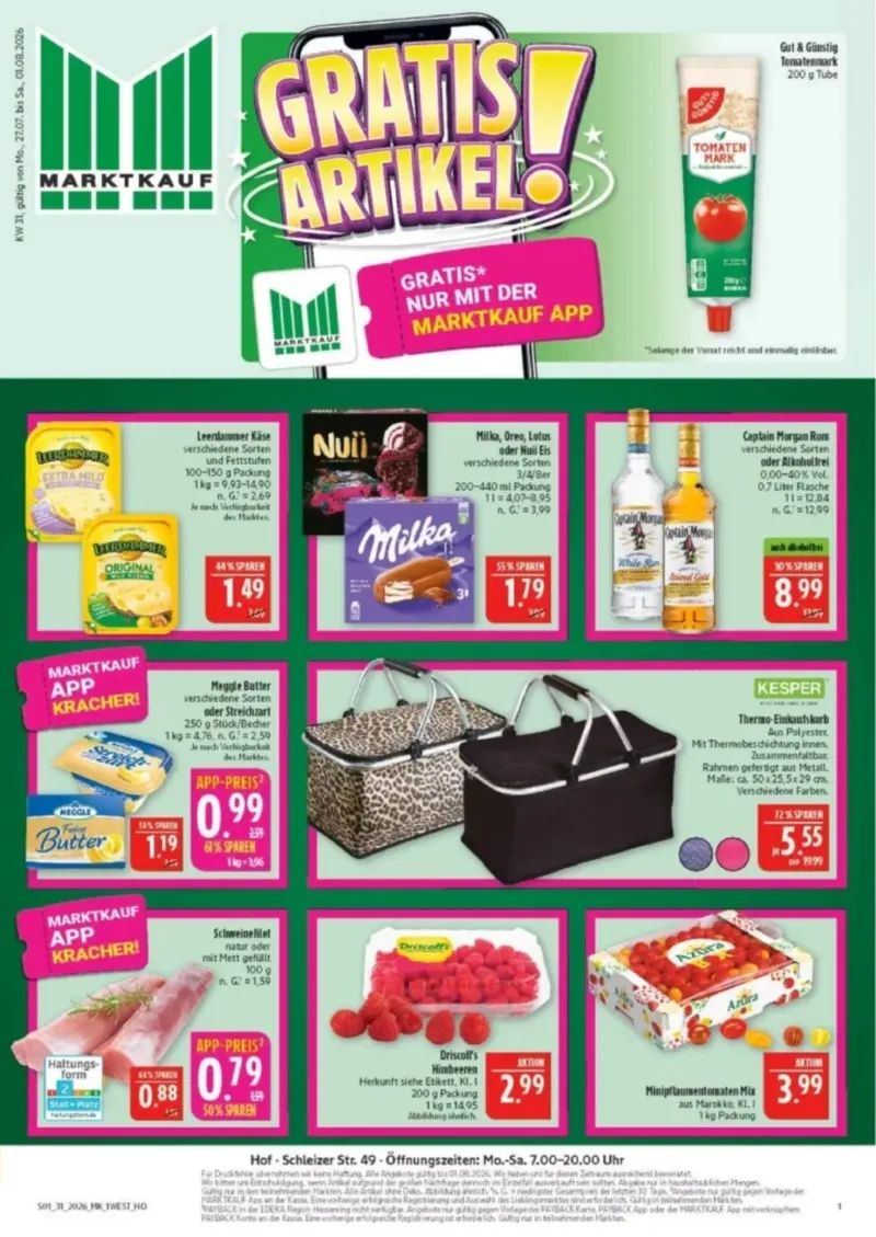Marktkauf Prospekt vom 27.07.2026, Seite 1