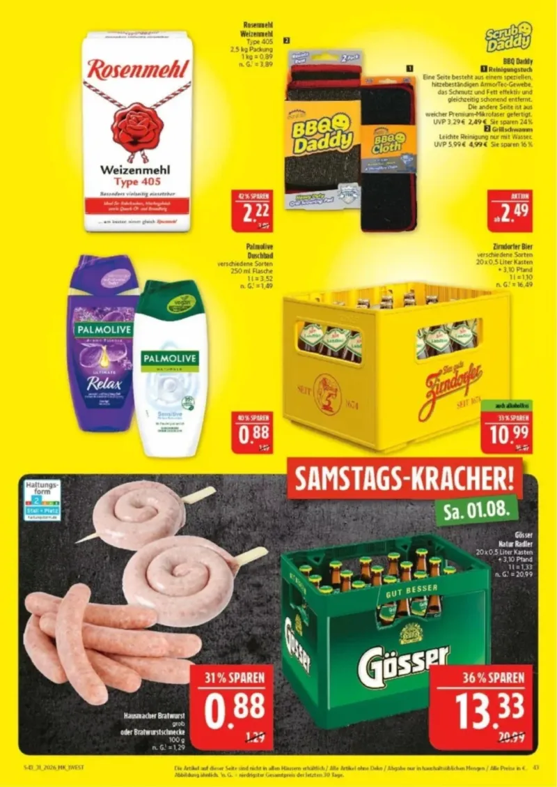 Marktkauf Prospekt vom 27.07.2026, Seite 43