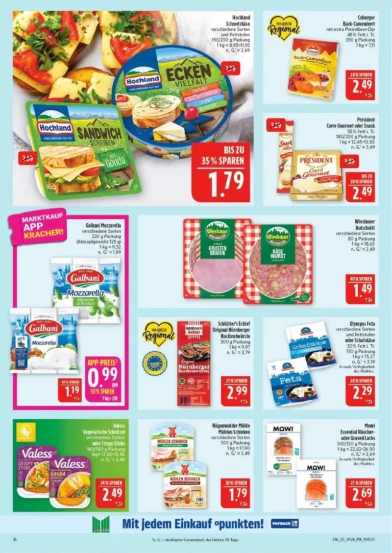 Marktkauf Prospekt vom 03.08.2026, Seite 16