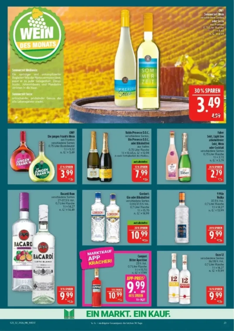 Marktkauf Prospekt vom 03.08.2026, Seite 23
