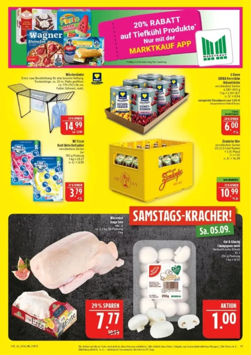 Marktkauf Prospekt vom 31.08.2026, Seite 43