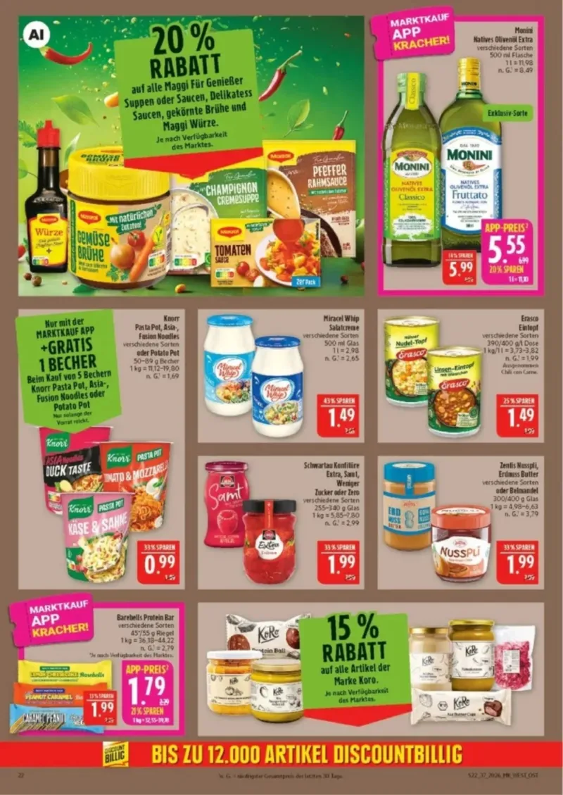 Marktkauf Prospekt vom 07.09.2026, Seite 22